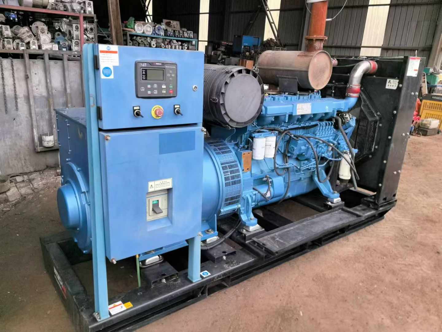 万柏林500kW 柴油发电机组可带动设备功率的计算公式是什么?